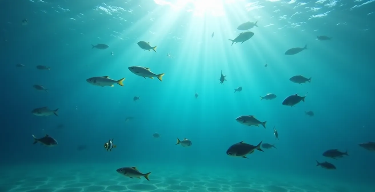 Guide visuel montrant différentes espèces de poissons méditerranéens avec leurs caractéristiques distinctives